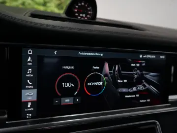 Panamera Turbo Kreide SportDesign HUD CARBON 360
