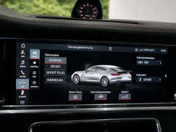 Panamera Turbo Kreide SportDesign HUD CARBON 360