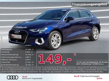A3 Sportback 40 TFSI e NAVI virtual  PDC Advance