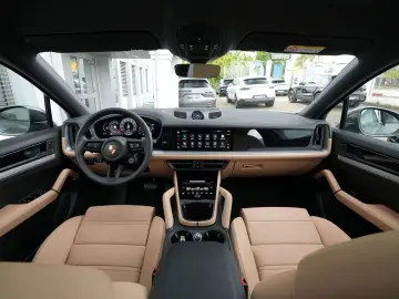 PORSCHE E-Hybrid Coupé SPORTDESIGN-AHK-22 -LEDER BEIGE