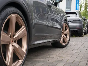 PORSCHE E-Hybrid Coupé SPORTDESIGN-AHK-22 -LEDER BEIGE