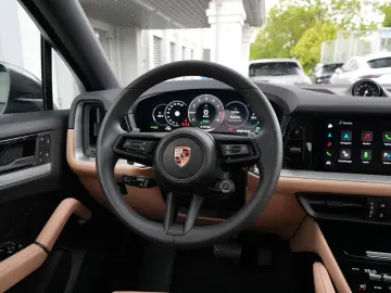 PORSCHE E-Hybrid Coupé SPORTDESIGN-AHK-22 -LEDER BEIGE